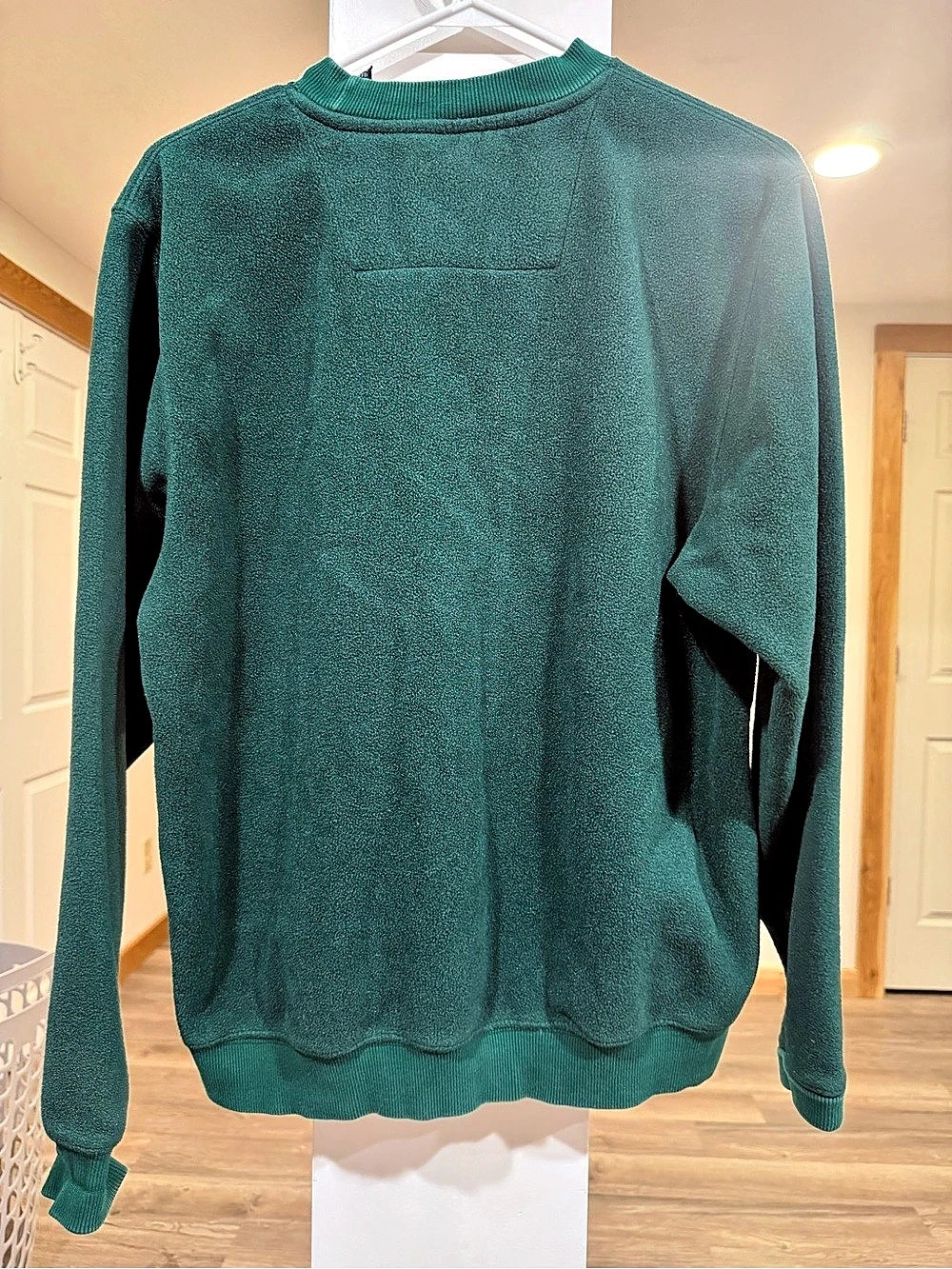 Vintage 25Fila Sport The Collection Green Fleece Crewneck Size Small - Picture 4 of 4
